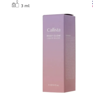 رژگونه مایع کالیستا مدل Rosy Glow کد 40
