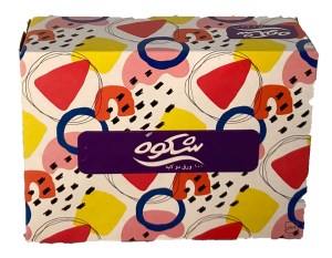 دستمال کاغذی شکوه (اتومبیل.ارایشی)200برگ