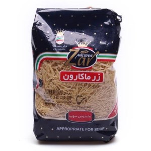 فرمی فیدلی زر ماکارون 500گرم ( رشته سوپ خرد شده)