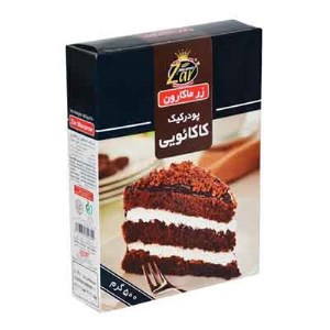 پودر کیک کاکائویی زر ماکارون 500گرم