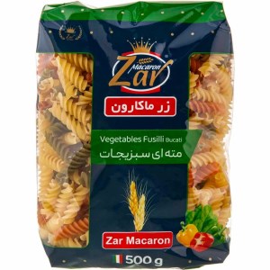 فرمی زر ماکارون مته سبزیجات 500 گرم