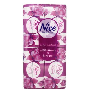 دستمال کاغذی نایس 400برگ (8عددی)