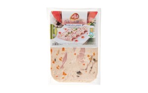 کالباس قارچ ومرغ وکیوم 55 % شام شام 200 گرم