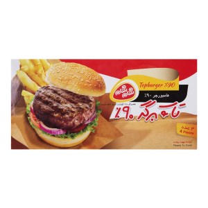 تاپ برگر شام شام 90%گوشت 400 گرم