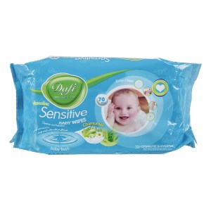 دستمال مرطوب دافی حساس 70 برگ درب دار