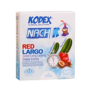 کاندوم کدکس تاخیری لارگو قرمز 3 عددی