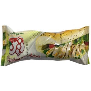 ساندویچ باگت با کالباس گوشت ذین