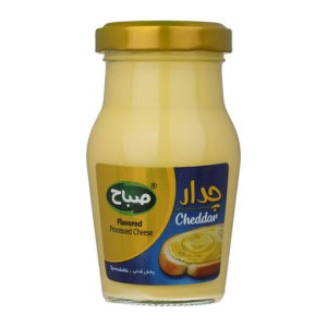 پنیر پروسس چدار صباح شیشه 240گرم