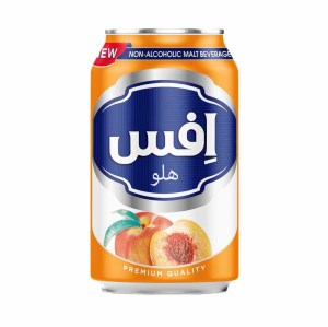 ماءالشعیر قوطی افس 330 میل طعم جور