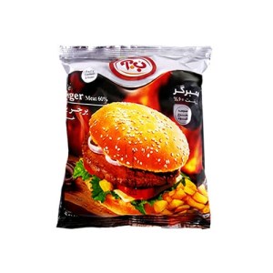 همبرگر 60% ب . ا 500 گرم