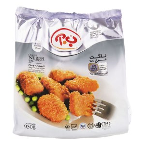 ناگت مرغ ب.ا 70%گوشت مرغ 950گرم