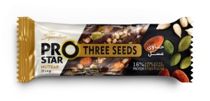 نات بار بادام زمینی پرواستار 25 گرم