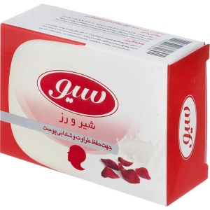 صابون سیو با عصاره شیرو رز-روغن بادام 125گرم