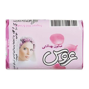 صابون عروس 75گرمی صورتی 5عددی