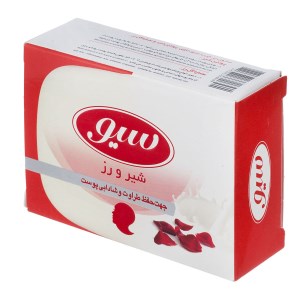 صابون سیو با عصاره شیرو گل رز 125گرم