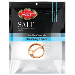 نمک تصفیه کریستاله یددار گلستان 1000 گرم