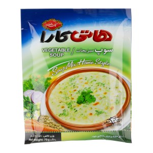 سوپ نیمه اماده سبزیجات هاتی کارا 70 گرم