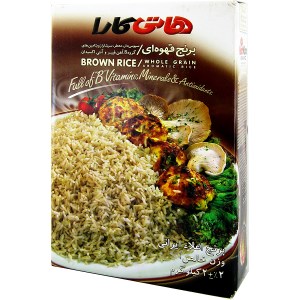 برنج ایرانی قهوه ای هاتی کارا2کیلویی