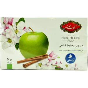 دمنوش ارامش سیب ودارچین گلستان 20عددی