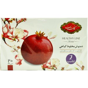دمنوش تناسب گلستان انار چای سبز وترش وزیره20عددی