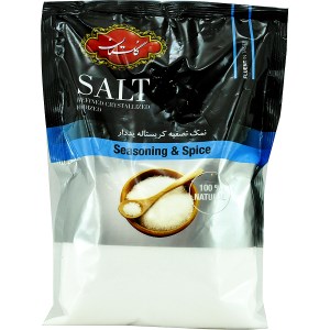 نمک تصفیه شده 500 گرمی گلستان سلفونی