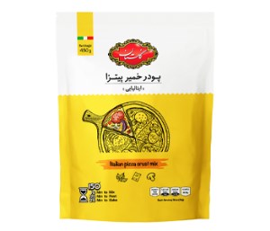 پودر خمیر پیتزا ایتالیایی گلستان 450 گرم