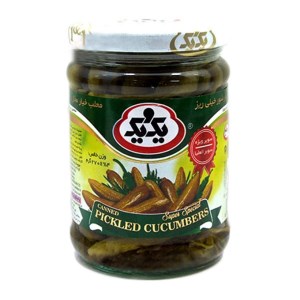 خیارشور سوپر ویژه یک و یک شیشه 660 گرم