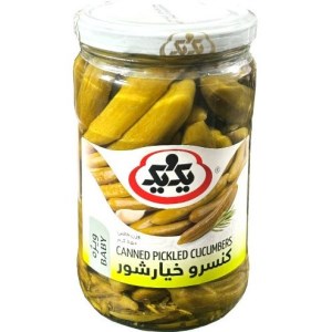 خیارشور ویژه یک و یک 650 گرم