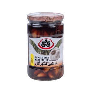 ترشی سیر گل یک و یک 680 گرم