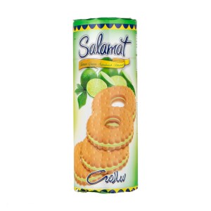 بیسکوییت کرمدار لیمویی دونات سلامت340 گرم 15عددی