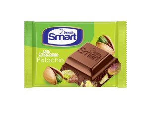 شکلات مغزدار پسته دریم اسمارت شیرین عسل 50 گرم