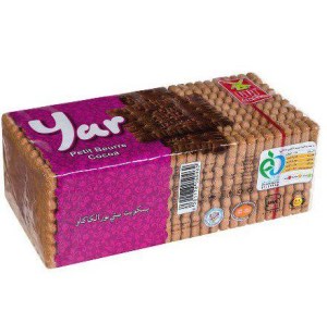 بیسکویت پتی بور کاکائویی اناتا 175 گرم 24ع