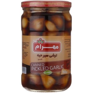 ترشی سیر حبه مهرام680 گرم