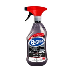 اسپری گاز پاک کن (اجاق شیشه ای) 4 در 1 رافونه 500 میل