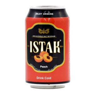ماءالشعیر قوطی هلو ایستک 330 میل
