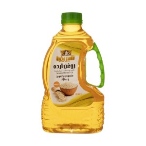 روغن مایع ارده کنجد مخصوص پخت و پز و سالاد شیررضا 1620 میل