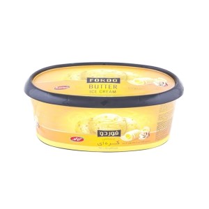 بستنی ظرفی فوردو کاله کره ای با تکه های گردو