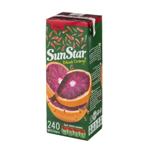 ابمیوه سان استار پرتقال توسرخ پالپی 240 سی سی 36عددی
