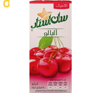 ابمیوه سان استار 200البالو36عددی