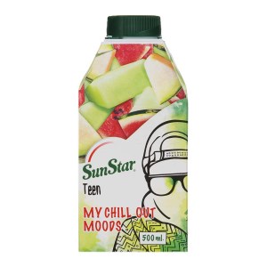 ابمیوه سان استار میکس ملون 500سی سی پسرانه تین