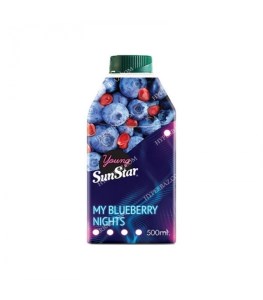 ابمیوه سان استار نکتار بلوبری 500سی سی یانگ