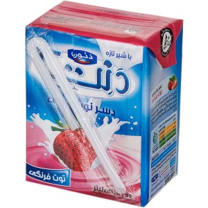 دسر نوشیدنی دنت توت فرنگی 200 سی سی