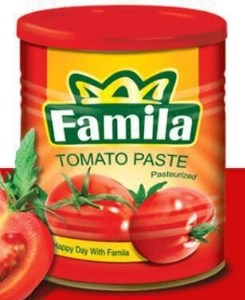رب گوجه فامیلا 800گرمی قوطی (*)