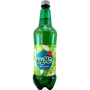 نوشیدنی گازدار سیب عالیس ا لیتر