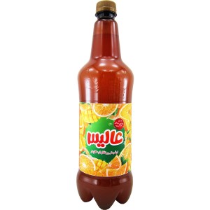 نوشیدنی گازدار پرتقال انبه عالیس 1 لیتری