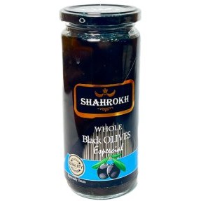 زیتون شور سیاه با هسته شاهرخ 500گرم