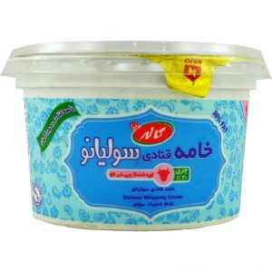 خامه قنادی کاله منجمد سولیانو لیوانی 450گرم حیوانی