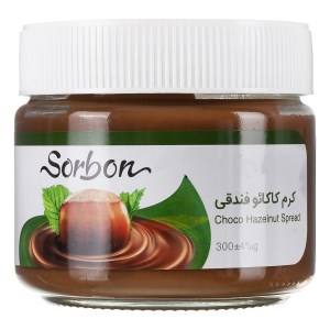 شکلات صبحانه فندق 320گرم تکرنگ سوربن