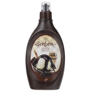 سس شکلات فندقی سوربن 500 گرمی