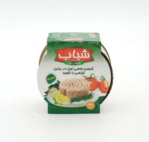 تن ماهی شویدی شباب 180 گرم